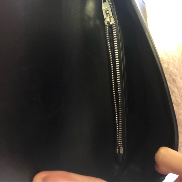 Alexander Wang croc gray flap bag - Picture 6 of 7